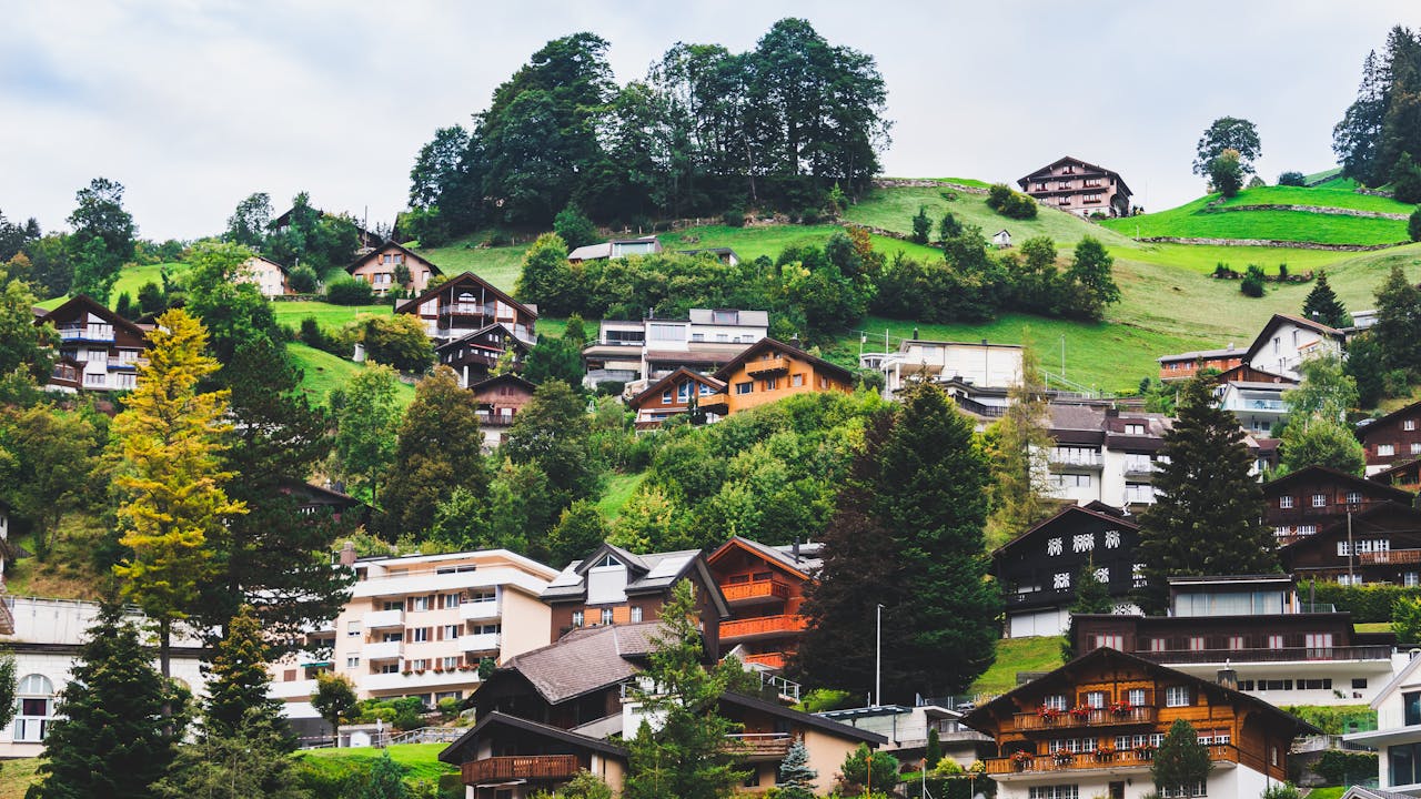 Swiss residential area — Residence Permit